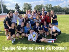 Equipe fem UPHF handball 2023