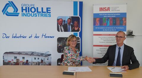 Hiolles Industries partenaire de l'INSA HDF