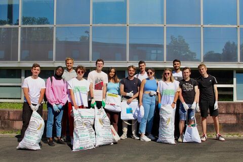 Clean Walk GRINSA sur le Campus Mont-Houy